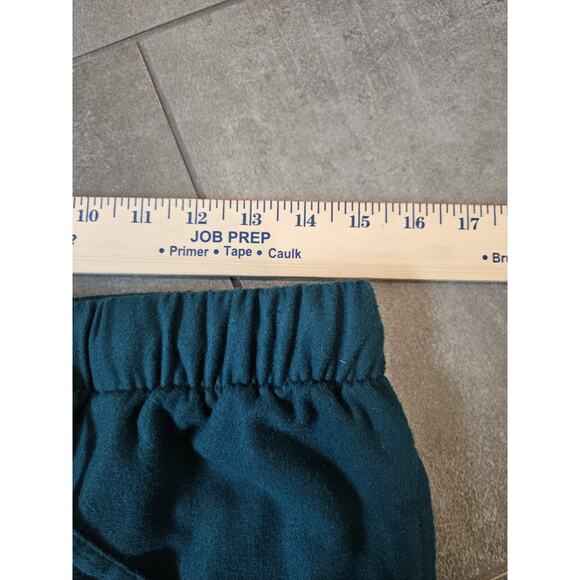 NWT Posh Peanut Women's Flannelette Luxe Pajama Set M Green Teddy Bear Soft - Picture 6 of 9